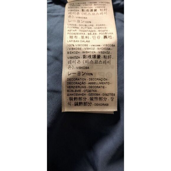 Levi's Kimono Women's Black Embroidered Jacket Top Size M/L - Picture 10 of 11